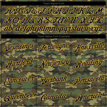 Charger l'image dans la galerie, Custom Stitched Camo Navy-Gold Sports Pullover Sweatshirt Salute To Service Hoodie