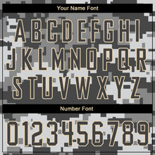 Загрузить изображение в средство просмотра галереи, Custom Stitched Camo Steel Gray-Cream Sports Pullover Sweatshirt Salute To Service Hoodie