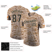 Загрузить изображение в средство просмотра галереи, Custom Camo Black-Cream Performance Salute To Service T-Shirt