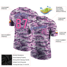 Загрузить изображение в средство просмотра галереи, Custom Camo Pink-Light Blue Performance Salute To Service T-Shirt