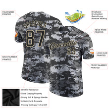 Загрузить изображение в средство просмотра галереи, Custom Camo Black-Cream Performance Salute To Service T-Shirt