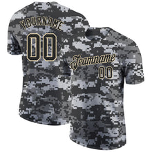 Загрузить изображение в средство просмотра галереи, Custom Camo Black-Cream Performance Salute To Service T-Shirt