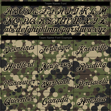 Laden Sie das Bild in den Galerie-Viewer, Custom Stitched Camo Black-Cream Sports Pullover Sweatshirt Salute To Service Hoodie
