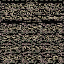 Загрузить изображение в средство просмотра галереи, Custom Camo Black-Cream Authentic Salute To Service Baseball Jersey