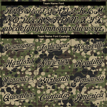 Загрузить изображение в средство просмотра галереи, Custom Camo Black-Cream Performance Salute To Service T-Shirt