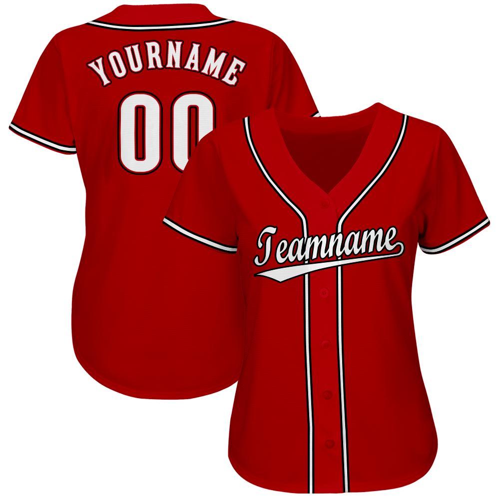 Premium Vector  White and red baseball jersey with a stripe on