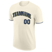 Загрузить изображение в средство просмотра галереи, Custom Cream Royal-Gold Performance T-Shirt