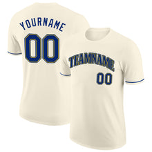 Загрузить изображение в средство просмотра галереи, Custom Cream Royal-Gold Performance T-Shirt