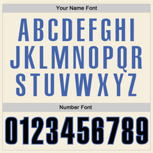 Загрузить изображение в средство просмотра галереи, Custom Cream Blue-Black Performance T-Shirt