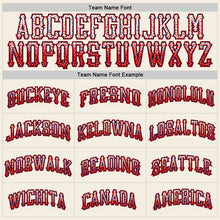 Загрузить изображение в средство просмотра галереи, Custom Cream Red-Navy Authentic Drift Fashion Baseball Jersey