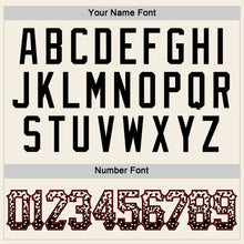 Load image into Gallery viewer, Custom Cream Black-Red Authentic Drift Fashion Baseball Jersey