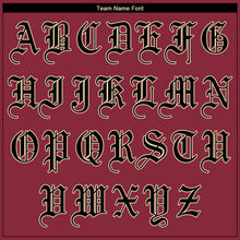 Load image into Gallery viewer, Custom Crimson Black-City Cream Authentic Baseball Jersey