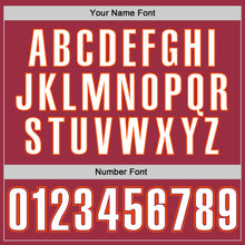 Charger l'image dans la galerie, Custom Crimson White-Orange Performance T-Shirt