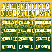 Load image into Gallery viewer, Custom Stitched Gold White-Green Fade Fashion Sports Pullover Sweatshirt Hoodie