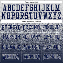 Charger l'image dans la galerie, Custom Stitched Gray Navy Fade Fashion Sports Pullover Sweatshirt Hoodie