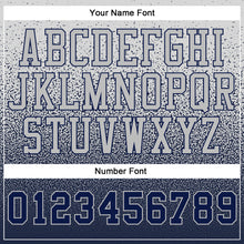 Charger l'image dans la galerie, Custom Stitched Gray Navy Fade Fashion Sports Pullover Sweatshirt Hoodie