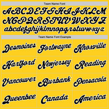 Load image into Gallery viewer, Custom Gold Black-White Round Neck Rib-Knit Basketball Jersey