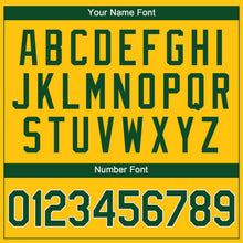 Load image into Gallery viewer, Custom Gold Green-White Performance T-Shirt