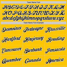 Load image into Gallery viewer, Custom Stitched Gold Black-White Sports Pullover Sweatshirt Hoodie