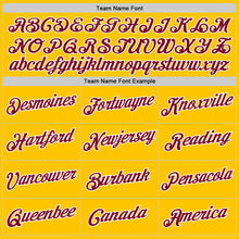 Laden Sie das Bild in den Galerie-Viewer, Custom Gold Maroon-White Performance T-Shirt