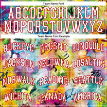 Загрузить изображение в средство просмотра галереи, Custom Scratch Graffiti Pattern White-Red 3D Authentic Basketball Jersey