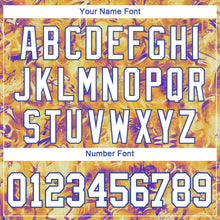 Загрузить изображение в средство просмотра галереи, Custom Stitched Splashes Graffiti Pattern White-Royal 3D Sports Pullover Sweatshirt Hoodie