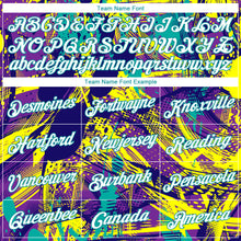 Загрузить изображение в средство просмотра галереи, Custom Stitched Graffiti Pattern White-Aqua 3D Sports Pullover Sweatshirt Hoodie