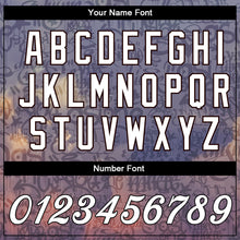 Laden Sie das Bild in den Galerie-Viewer, Custom Graffiti Pattern White-Black 3D Sky's The Limit Authentic Baseball Jersey