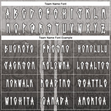 Charger l'image dans la galerie, Custom Graffiti Pattern White-Gray 3D Picaxao Authentic Baseball Jersey