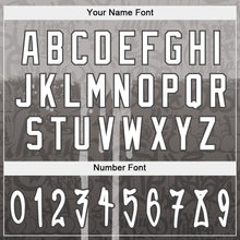 Charger l'image dans la galerie, Custom Graffiti Pattern White-Gray 3D Picaxao Authentic Baseball Jersey