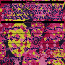 Загрузить изображение в средство просмотра галереи, Custom Stitched Graffiti Pattern Navy-Pink 3D Sports Pullover Sweatshirt Hoodie