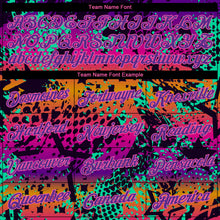 Laden Sie das Bild in den Galerie-Viewer, Custom Stitched Graffiti Pattern Purple-Pink 3D Sports Pullover Sweatshirt Hoodie