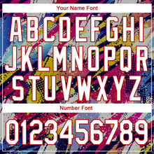 Загрузить изображение в средство просмотра галереи, Custom Stitched Graffiti Pattern White-Red 3D Sports Pullover Sweatshirt Hoodie