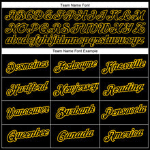 Charger l'image dans la galerie, Custom Graffiti Pattern Black-Gold 3D Performance T-Shirt