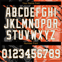 Charger l'image dans la galerie, Custom Graffiti Pattern White-Old Gold 3D Authentic Baseball Jersey