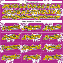 Charger l'image dans la galerie, Custom Graffiti Pattern Gold-Black 3D Authentic Baseball Jersey