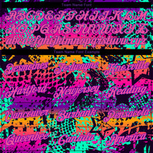 Charger l'image dans la galerie, Custom Graffiti Pattern Pink-Purple 3D Performance T-Shirt