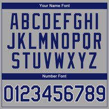 Загрузить изображение в средство просмотра галереи, Custom Gray Royal-White Authentic Baseball Jersey