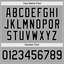 Загрузить изображение в средство просмотра галереи, Custom Gray Black-White Authentic Baseball Jersey