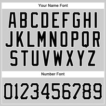 Загрузить изображение в средство просмотра галереи, Custom Gray Black-White Authentic Baseball Jersey