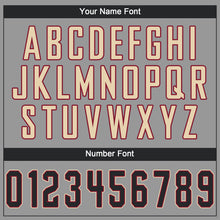 Load image into Gallery viewer, Custom Gray Black-City Cream Performance T-Shirt