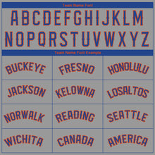 Загрузить изображение в средство просмотра галереи, Custom Gray Royal-Orange Performance T-Shirt