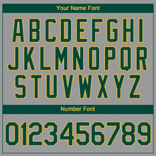 Загрузить изображение в средство просмотра галереи, Custom Gray Green-Gold Performance T-Shirt