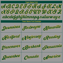 Загрузить изображение в средство просмотра галереи, Custom Gray Green-Gold Performance T-Shirt