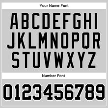 Загрузить изображение в средство просмотра галереи, Custom Gray Black-White Authentic Throwback Rib-Knit Baseball Jersey Shirt