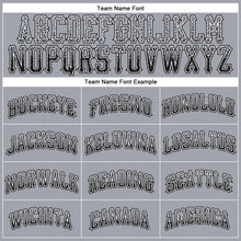 Загрузить изображение в средство просмотра галереи, Custom Gray Black-White Authentic Drift Fashion Baseball Jersey