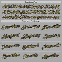 Загрузить изображение в средство просмотра галереи, Custom Stitched Gray Camo-Black Sports Pullover Sweatshirt Hoodie