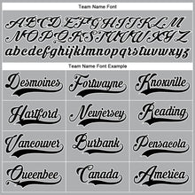 Загрузить изображение в средство просмотра галереи, Custom Gray Black-White Authentic Baseball Jersey