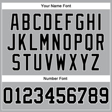 Загрузить изображение в средство просмотра галереи, Custom Gray Black-White Authentic Baseball Jersey