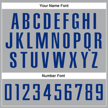 Загрузить изображение в средство просмотра галереи, Custom Gray Royal-Red Authentic Baseball Jersey